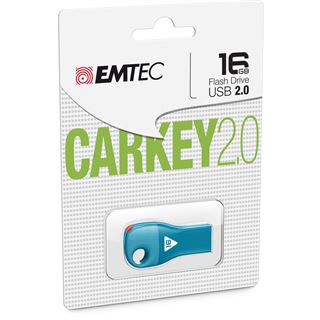 16 GB EMTEC Car Key D300 blau USB 2.0