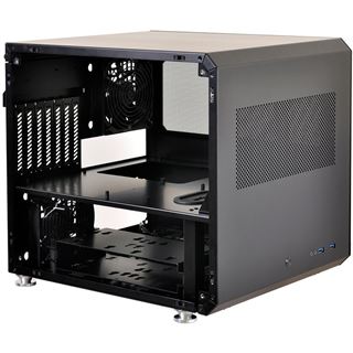 Lian Li PC-V33X mit Sichtfenster Wuerfel ohne Netzteil schwarz