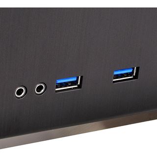 Lian Li PC-V33X mit Sichtfenster Wuerfel ohne Netzteil schwarz