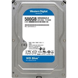 500GB WD Blue WD5000AZLX 32MB 3.5" (8.9cm) SATA 6Gb/s