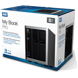 8TB WD My Book Pro WDBDTB0080JSL-EESN 3.5" (8.9cm) 2x