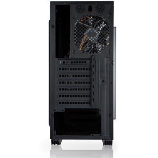 IN WIN 503 mit Sichtfenster Midi Tower ohne Netzteil schwarz/rot