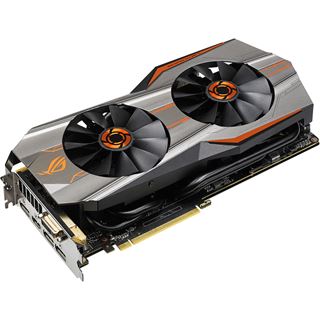 6GB Asus GeForce GTX 980 Ti Matrix Platinum Edition Aktiv PCIe 3.0