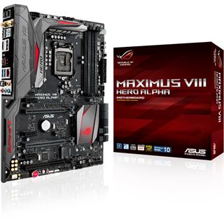 Asus MAXIMUS VIII HERO ALPHA Intel Z170 So.1151 Dual Channel DDR4 ATX