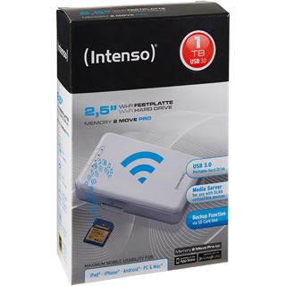 1TB Intenso Memory 2 Move Pro 6025861 2.5" (6.4cm) LAN / USB 3.0