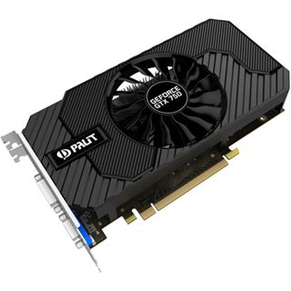 2GB Palit GeForce GTX 750 StormX OC Aktiv PCIe 3.0 x16 (Retail)