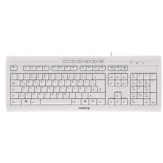 CHERRY STREAM 3.0 USB International wei&szlig; (kabelgebunden)