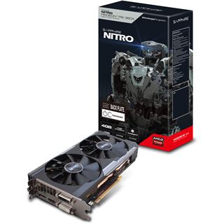 4GB Sapphire Radeon R9 380X Nitro inkl. Backplate Aktiv PCIe 3.0 x16