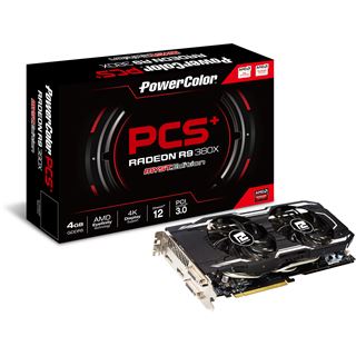 4GB PowerColor Radeon R9 380X PCS+ Myst Edition Aktiv PCIe 3.0 x16