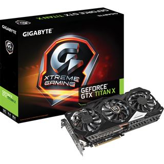 12GB Gigabyte GeForce GTX Titan X Xtreme Aktiv PCIe 3.0 x16 (Retail)