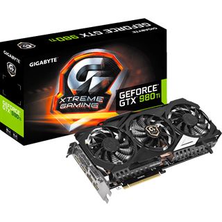 6GB Gigabyte GeForce GTX 980 Ti Xtreme Aktiv PCIe 3.0 x16 (Retail)