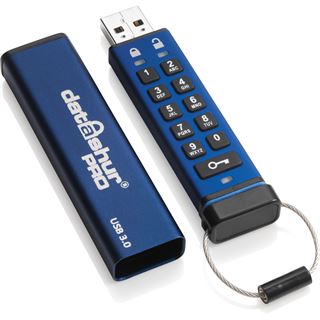 32 GB iStorage datAshur Pro schwarz/blau USB 3.0
