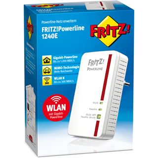 AVM FRITZ!Powerline 1240E WLAN 1200 MBit/s 1x LAN 10/100/1000 / WLAN