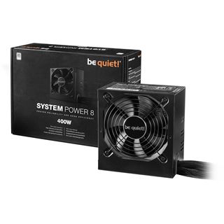 400 Watt be quiet! System Power 8 Non-Modular 80+
