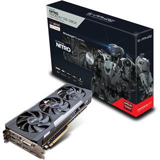 8GB Sapphire Radeon R9 390X Nitro inkl Backplate Aktiv PCIe 3.0 x16