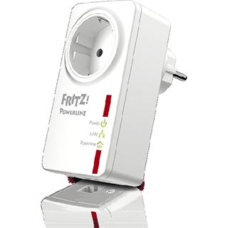 AVM FRITZ!Powerline 530E 500 MBit/s 1x LAN 10/100 1er Pack weiss