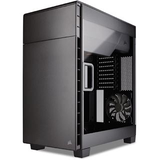 Corsair Carbide Clear 600C mit Sichtfenster Midi Tower ohne Netzteil