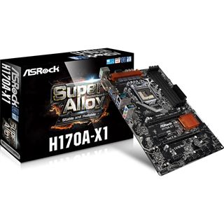 ASRock H170A-X1 Intel H170 So.1151 Dual Channel DDR4 ATX Retail