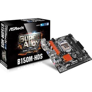 ASRock B150M-HDS Intel B150 So.1151 Dual Channel DDR4 mATX Retail