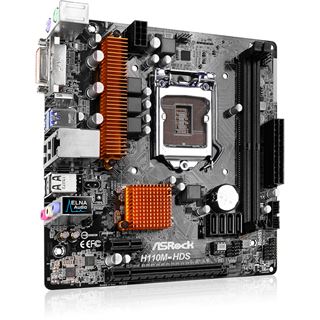 ASRock H110M-HDS Intel H110 So.1151 Dual Channel DDR mATX Retail