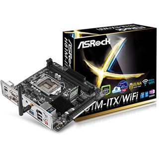 ASRock H81M-ITX/WiFi Intel H81 So.1150 Dual Channel DDR3 Mini-ITX