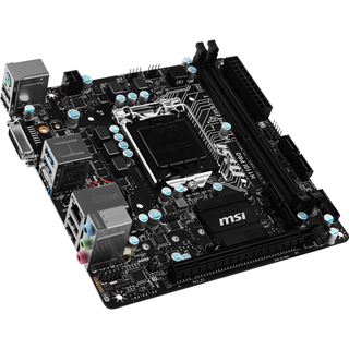 MSI H110I PRO Intel H110 So.1151 Dual Channel DDR4 Mini-ITX Retail