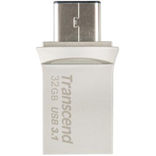 32 GB Transcend JetFlash 890S grau USB 3.1