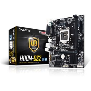 Gigabyte GA-H110M-DS2 Intel H110 So.1151 Dual Channel DDR4 mATX Retail