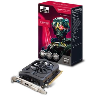 2GB Sapphire Radeon R7 250 GDDR3 Aktiv PCIe 3.0 x16 (Lite Retail)