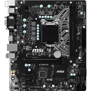 MSI H110M ECO Intel H110 So.1151 Dual Channel DDR4 mATX Retail