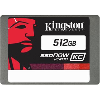 512GB Kingston SSDNow KC400 2.5" (6.4cm) SATA 6Gb/s MLC