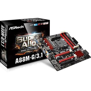 ASRock A88M-G/3.1 AMD A88X So.FM2+ Dual Channel DDR3 mATX Retail