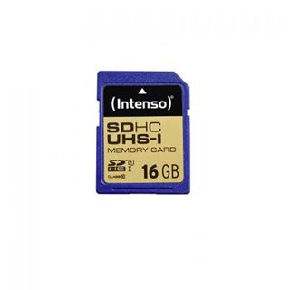 16 GB Intenso 3421470 SD Class 10 U1 Retail