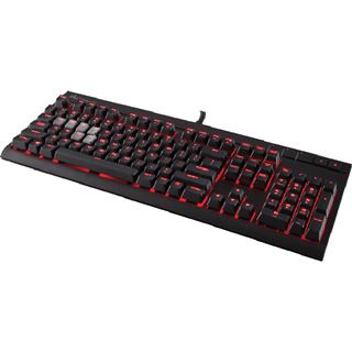 Corsair STRAFE CHERRY MX Blue USB Deutsch schwarz (kabelgebunden)