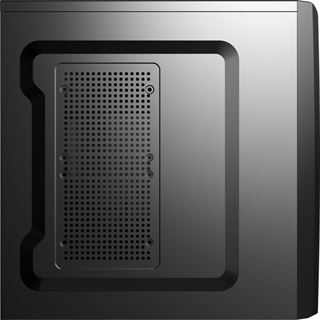 AeroCool CS-1101 Midi Tower ohne Netzteil schwarz