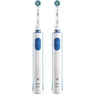 Braun Zahnbürste Oral-B PRO 690 Cross Action weiß