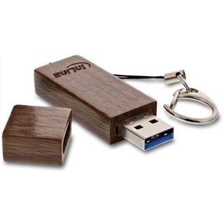 8 GB InLine woodline Walnuss braun USB 3.0