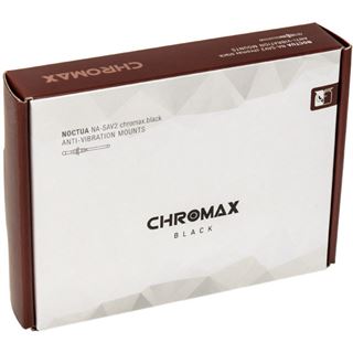 Noctua NA-SAV2 chromax.black Anti-Vibrationsset - schwarz