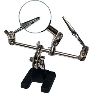 Logilink 3te helfende Hand 46mm Lupe & 8 Gelenke