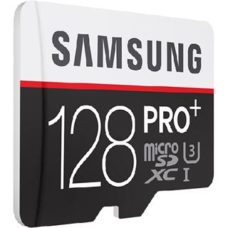 128 GB Samsung Pro Plus microSDXC Class 10 U3 Retail inkl. Adapter