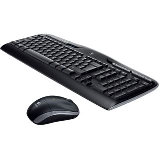 Logitech MK330 Englisch 2.4 GHz schwarz