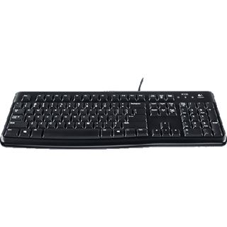 Logitech MK120 Schweizer Deutsch USB schwarz