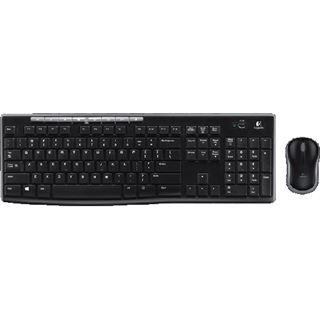 Logitech MK270 Englisch 2.4 GHz schwarz