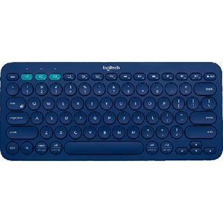 Logitech K380 Bluetooth Deutsch blau (kabellos)