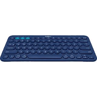 Logitech K380 Bluetooth Deutsch blau (kabellos)
