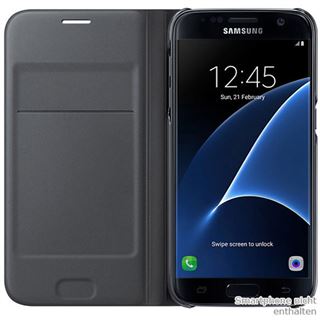 Samsung Flip Wallet Galaxy S7 / G930F schwarz