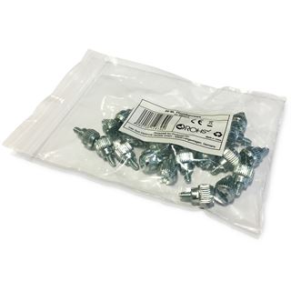 Inter-Tech Thumbscrews, VPE=1000 St. silber