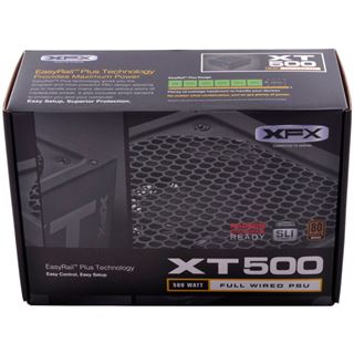 500 Watt XFX P1-500B-XTFR Non-Modular 80+ Bronze
