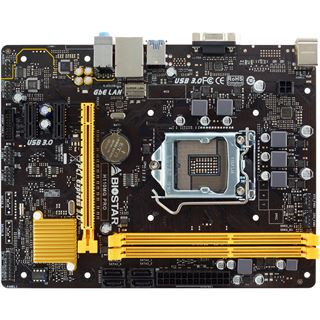 Biostar H110MG PRO Ver. 6.x Intel H110 So.1151 Dual Channel DDR3 mATX