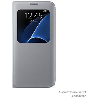 Samsung S-View Cover EF-CG935 für Galaxy S7 Edge silber